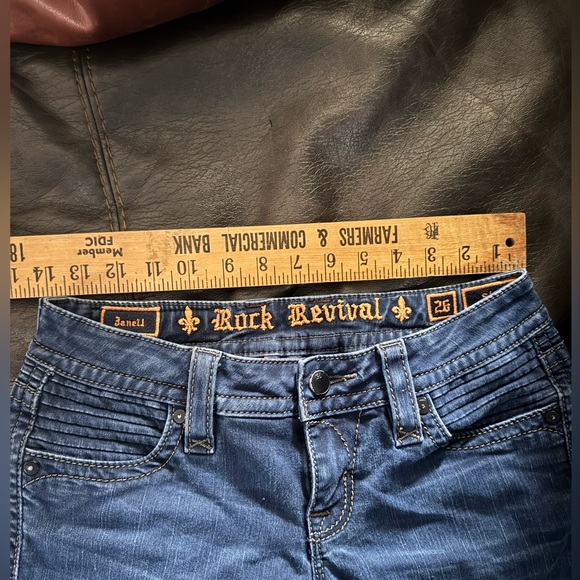 Rock Revival dark wash Janeil skinny Jeans size 26​ - Picture 15 of 16